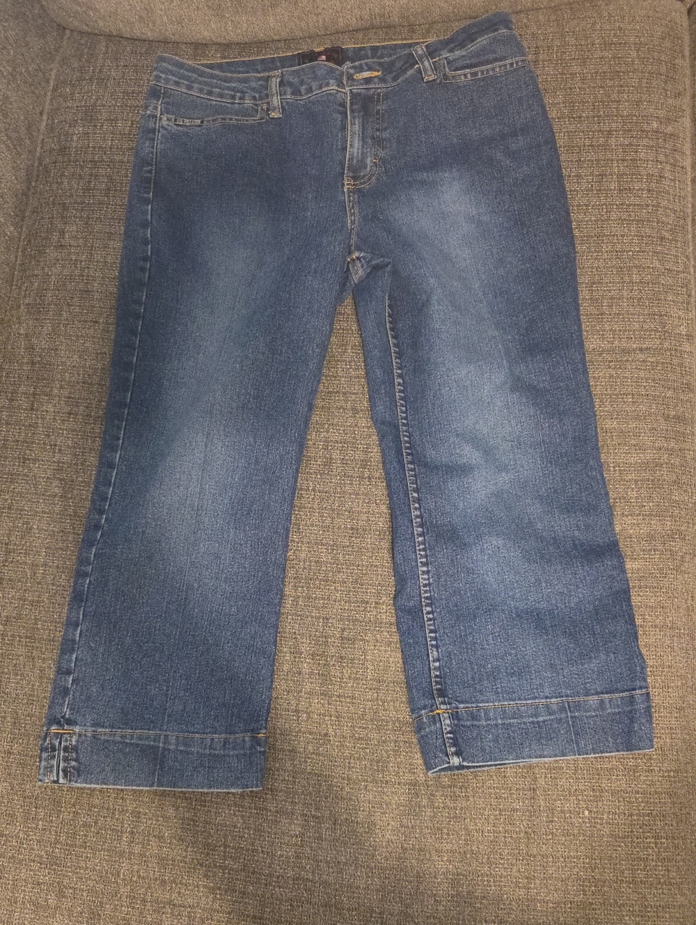 U.S. Polo Assn. Dark Blue Cropped Denim Jeans